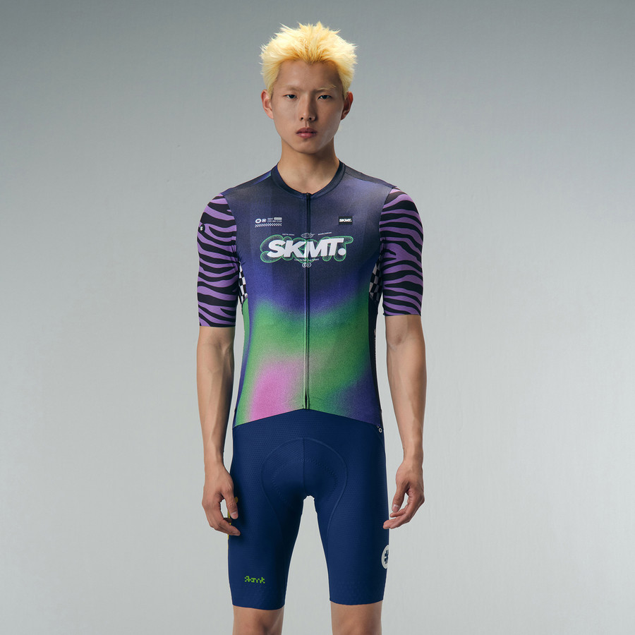 Men's Wild Signal Jersey - neon violet