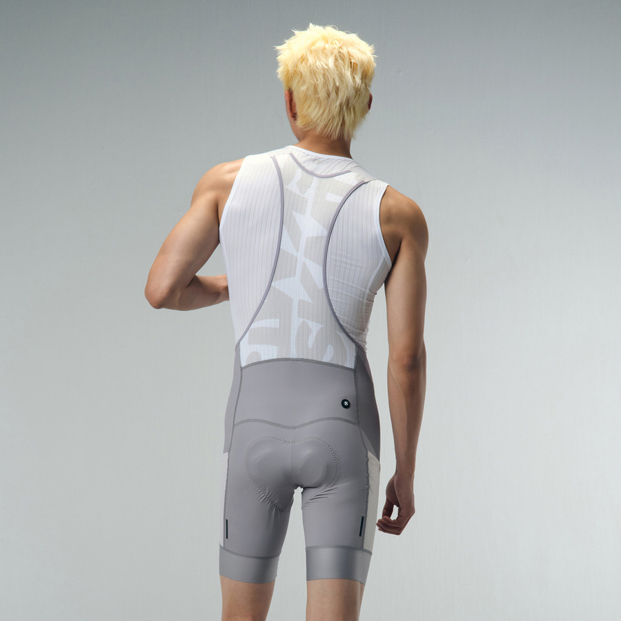 Men's Motion Cargo Bib Shorts - grey
