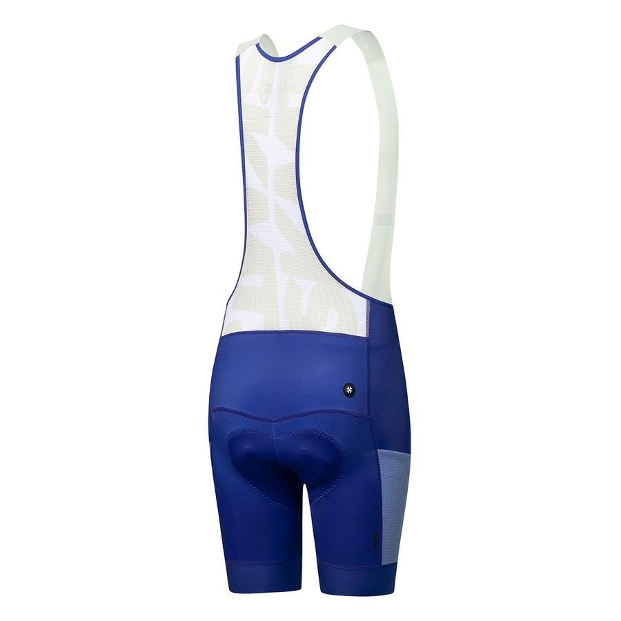 Women's Motion Cargo Bib Shorts - deep blue