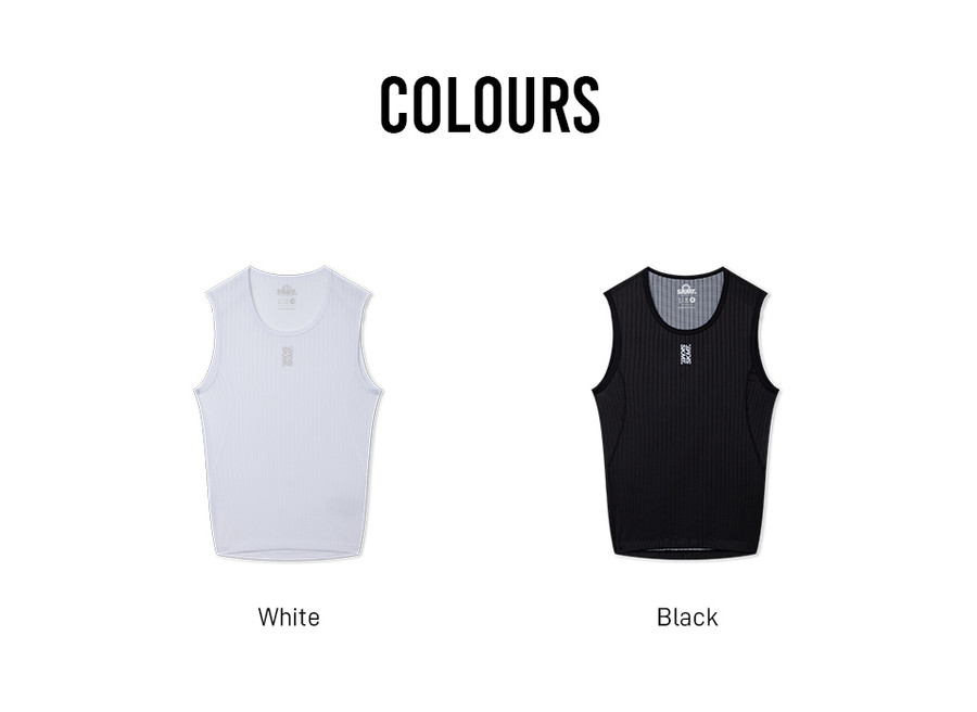 Women's Airflow Sleeveless Base Layer - white