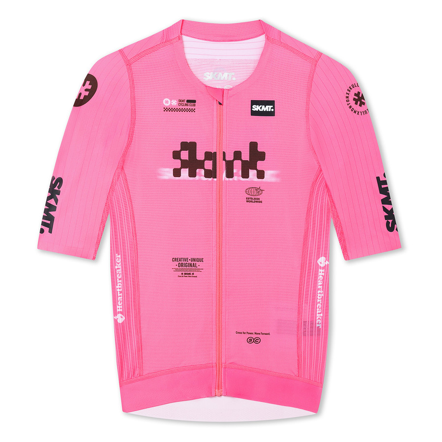 Women's Flux Block Jersey - pulse pink