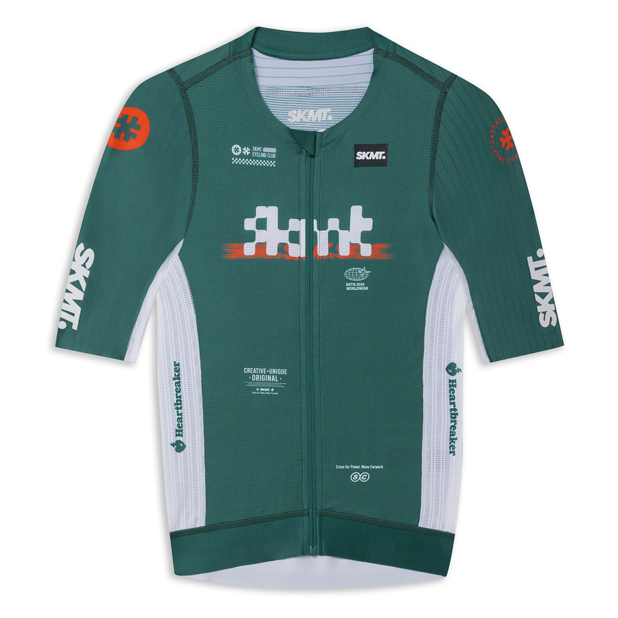 Men's Flux Block Jersey - deep forest