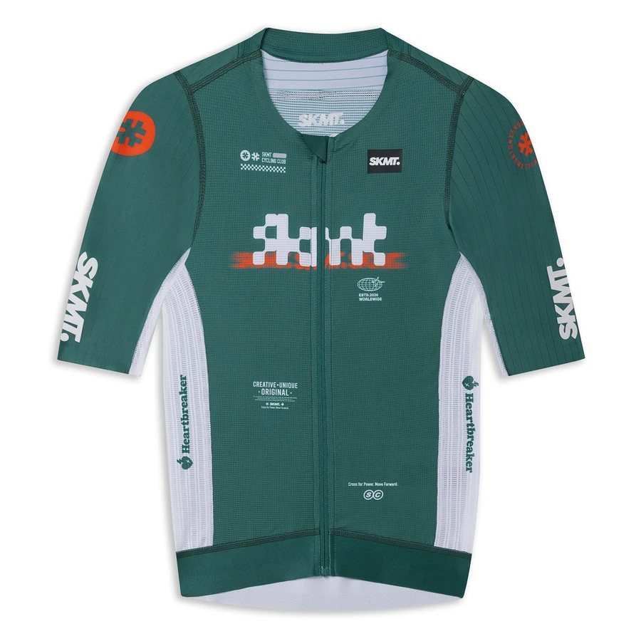 Women's Flux Block Jersey - deep forest