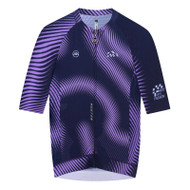 Men's Shadow Fade Jersey - purple black