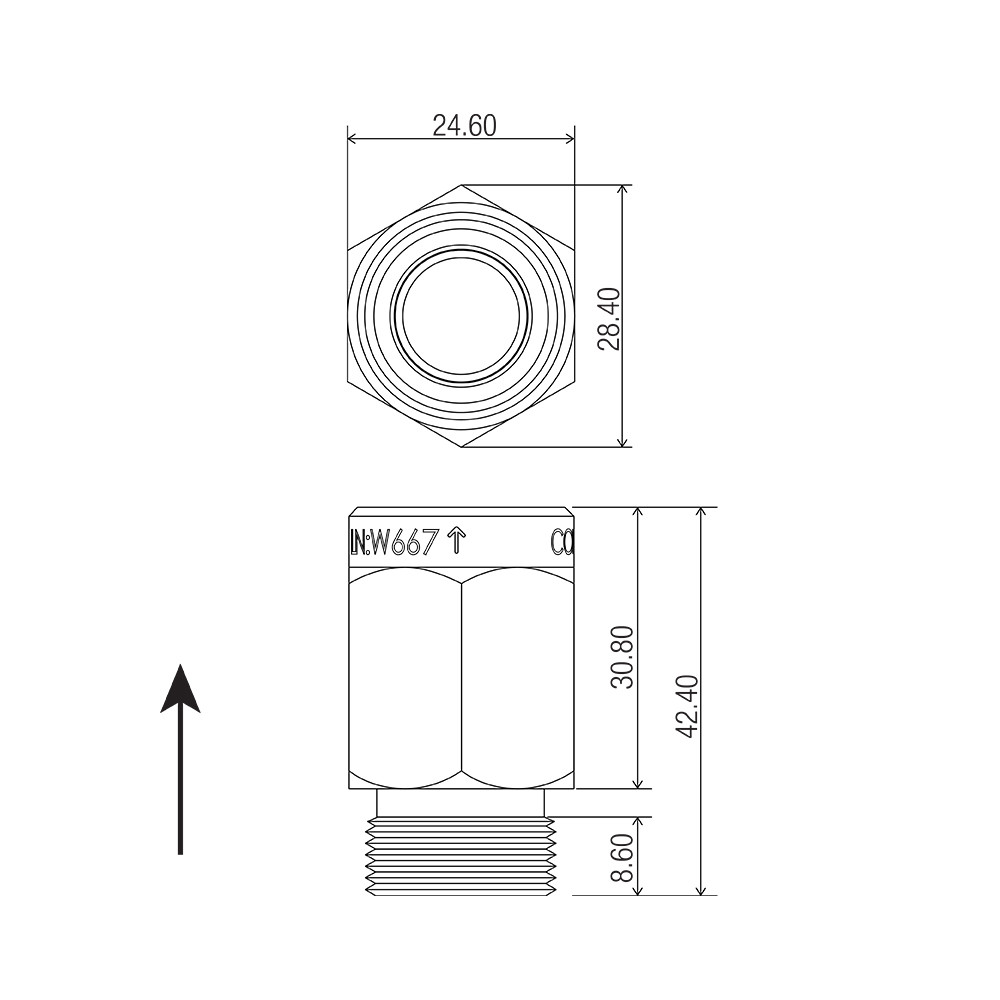 Basin Flow Control Valve