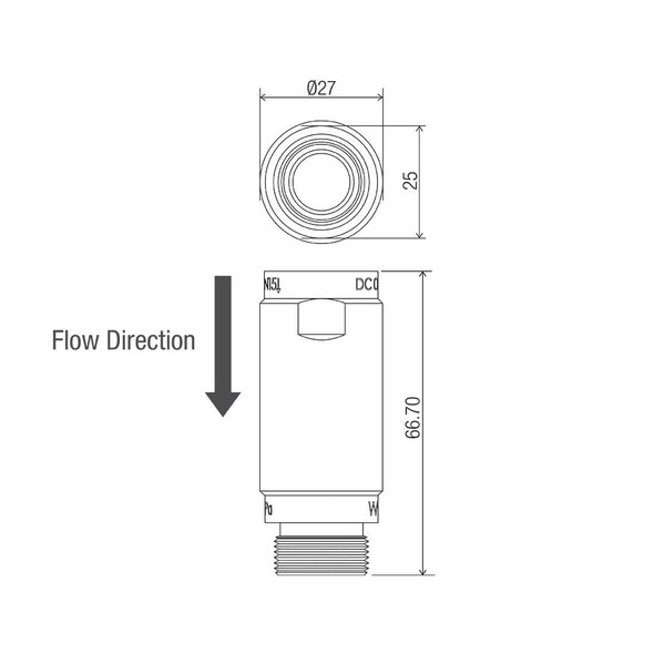 Dual Check/Non-Return 1/2" F & M