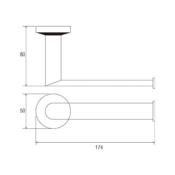 Modena Toilet Paper Holder