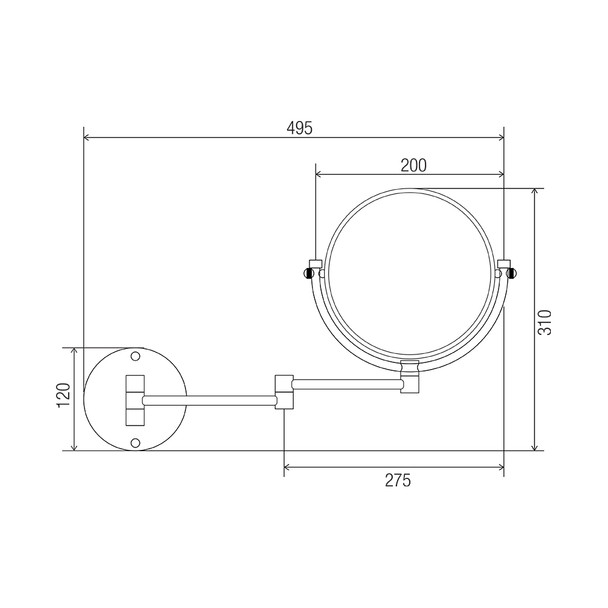 Comfort Mirror Dual Sided