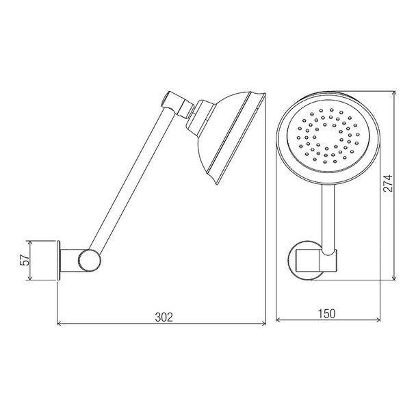 Paddington Clicklock™ Orbital Adjustable  Arm