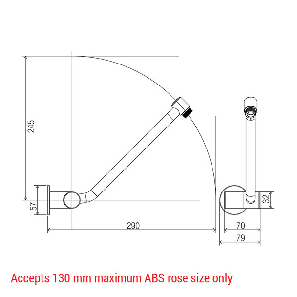 Clicklock™ Orbital/Adjustable Arm