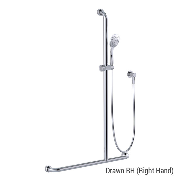 Hygienic Seal® Glide Slide "Inverted T" Shower Kit