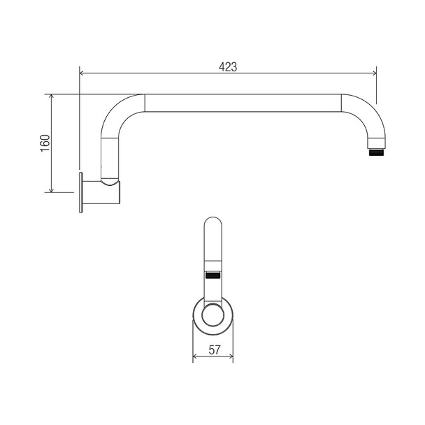 Swivel Crane Neck Arm