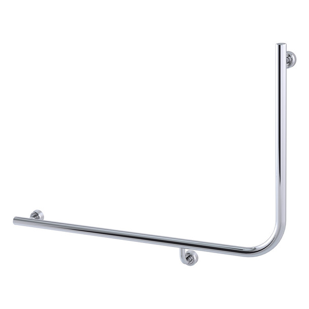 Linear 90° Ambulant & Accessible Grab Rail 960mm x 600mm