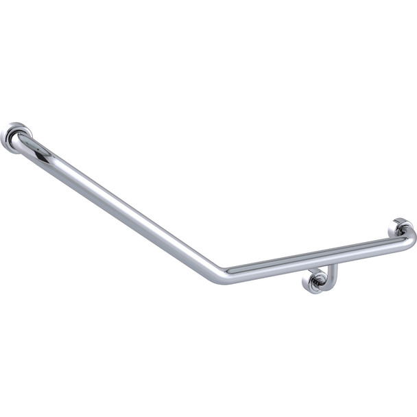 Hygienic Seal® 40° Ambulant Grab Rail 450mm x 450mm