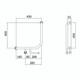 Hygienic Seal® 90° Ambulant Grab Rail with Toilet Paper Holder