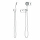 Handheld Shower Wall Outlet Bracket Kit