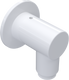 Wall Outlet Elbow with Dual Check Valve - With Wall Flange