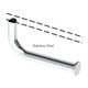 Grab Rail Stainless Steel Toilet Paper Holder