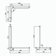 Hygienic Seal® Corner Shower Grab Rail
