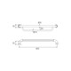 Hygienic Seal® Towel Grab Rail "U"