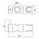 25mm Handset Slide Cradle