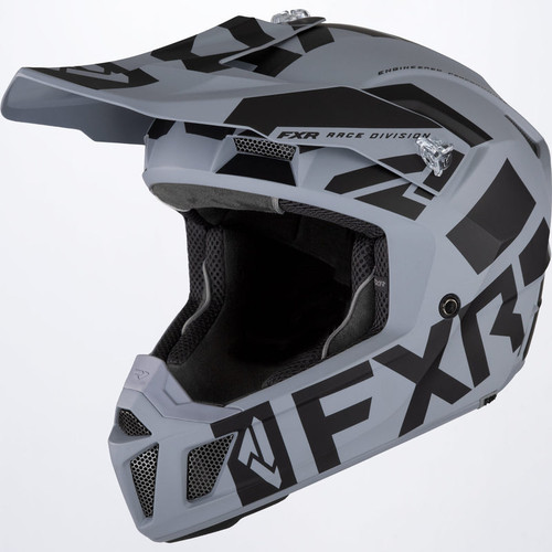 FXR Clutch Evo LE Helmet - Steel/Grey