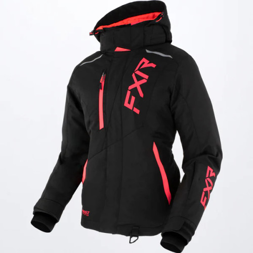 FXR Women's Pulse Jacket - Black/Coral