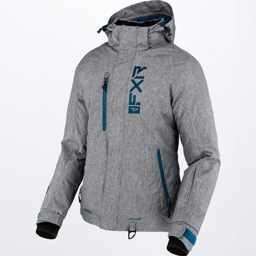 FXR Women's Fresh Jacket - Grey Linen/Ocean