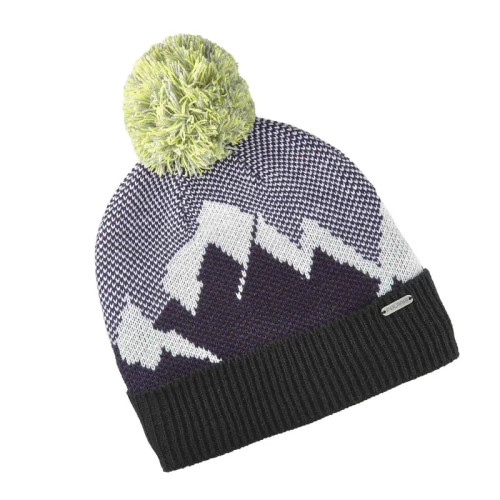 Women's Knit Mountain Beanie with Metallic Polaris Tag