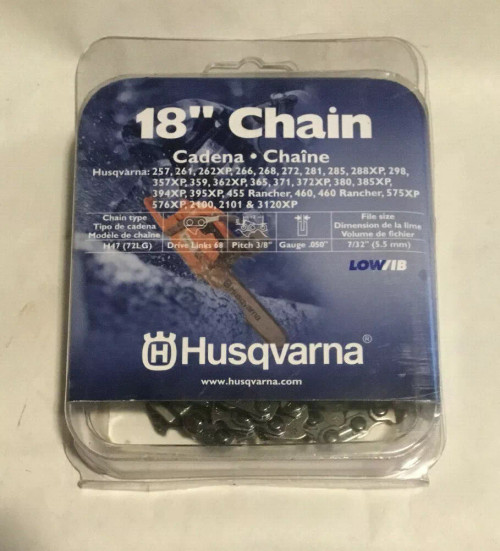 OEM Husqvarna 531300554 18" Chainsaw Chain