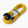 Monoprice Cat6A 7ft Yellow Patch Cable UTP 30AWG 10G Pure Bare Copper Snagless RJ45 SlimRun Series Ethernet Cable- Pack of 10