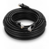 Rocstor Y10C477-BK 15ft Cat6a Black Ethernetmoldedcabl 100% Copper Ul Rated Cable