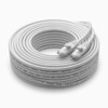 Rocstor Cat.6 Network Cable Premium 15ft (4.6m) CAT6 Ethernet Cable - 100% Copper UL Rated - White - Molded - 100W PoE UTP Category 6 Patch Cord UL...