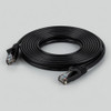 Monoprice Cat6A 5ft Black Patch Cable UTP 30AWG 10G Pure Bare Copper Snagless RJ45 SlimRun Series Ethernet Cable