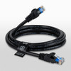 Monoprice Cat7 25ft Black Patch Cable Double Shielded (S/FTP) 26AWG 10G Pure Bare Copper Snagless RJ45 Entegrade Series Ethernet Cable