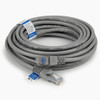 StarTech.com 35ft (10.7m) CAT6 Ethernet Cable - LSZH (Low Smoke Zero Halogen) - 10 Gigabit 650MHz 100W PoE RJ45 UTP Network Patch Cord Snagless w/Strain Relief - Gray CAT 6 ETL Verified (N6LPATCH35GR)