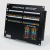 Monoprice Cat6 48-Port Patch Panel - 110 Type, 568A/B Compatible, 2U Rack Compatible, Numbered Ports, Color Coded Wiring Diagram, Black