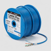 Monoprice Cat6A Plus Ethernet Bulk Cable - 650MHz F/UTP Solid Flame-Retardant Riser-Rated (CMR) 10G 23AWG Pure Bare Copper Wire Blue (UL)