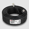 Rocstor Cat.6 Network Cable - 100 ft Category 6 Network Cable for Network Device - First End: 1 x RJ-45 Network - Male - Second End: 1 x RJ-45 Network - Male - Black