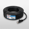 Rocstor Y10C468-BK 100ft Cat6 Black Enet Snagless Cabl 100% Copper Ul Rated Cable