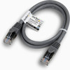 StarTech.com 1ft (30cm) CAT6 Ethernet Cable - LSZH (Low Smoke Zero Halogen) - 10 Gigabit 650MHz 100W PoE RJ45 UTP Network Patch Cord Snagless w/Strain Relief - Gray CAT 6, ETL Verified (N6LPATCH1GR)