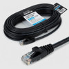 Monoprice Cat6A Ethernet Patch Cable - Snagless RJ45, 550Mhz, 10G, UTP, Pure Bare Copper Wire, 30AWG, 10-Pack, 14 Feet, Black - SlimRun Series