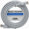 Rocstor Y10C326-WT 1ft Cat6 White Ethernet Molded Cabl 100% Copper Ul Rated Cable