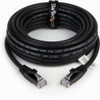 StarTech.com 25ft (7.6m) CAT6 Ethernet Cable - LSZH (Low Smoke Zero Halogen) - 10 Gigabit 650MHz 100W PoE RJ45 UTP Network Patch Cord Snagless w/Strain Relief - Black CAT 6 ETL Verified (N6LPATCH25BK)