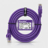 Rocstor Y10C334-PU 3ft Cat6 Puple Ethern Snagless Cabl 100% Copper Ul Rated Cable