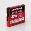 Transcend Industrial CompactFlash Memory Card - 32 GB, Red (TS32GCF170)