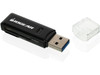 IOGEAR SuperSpeed 2-Slot USB 3.0 Flash Memory Card Reader - Win - Mac - Linux - Certain Android Systems - Supports SD, SDHC, SDXC, MMC/MicroSD, T-F...