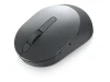 Dell MS5120W Mobile Pro Wireless Mouse - Wireless 2.4GHz, Bluetooth 5.0, Microsoft Swift Pair/Dell Pair (Windows 10 & 11 only), Optical LED Sensor - Gray