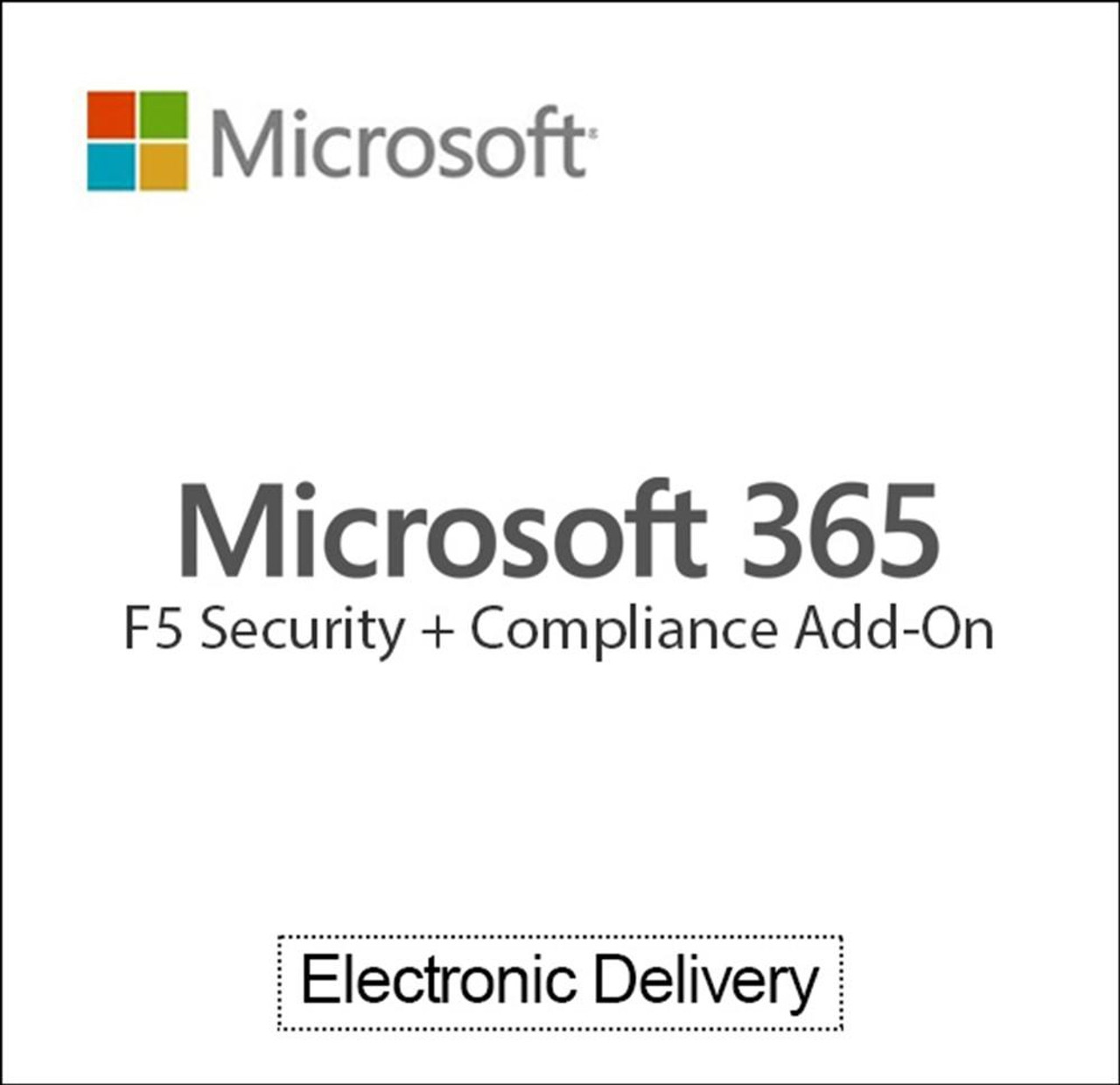  Microsoft 365 F5 Security + Compliance Add-On - Annual Subscription 