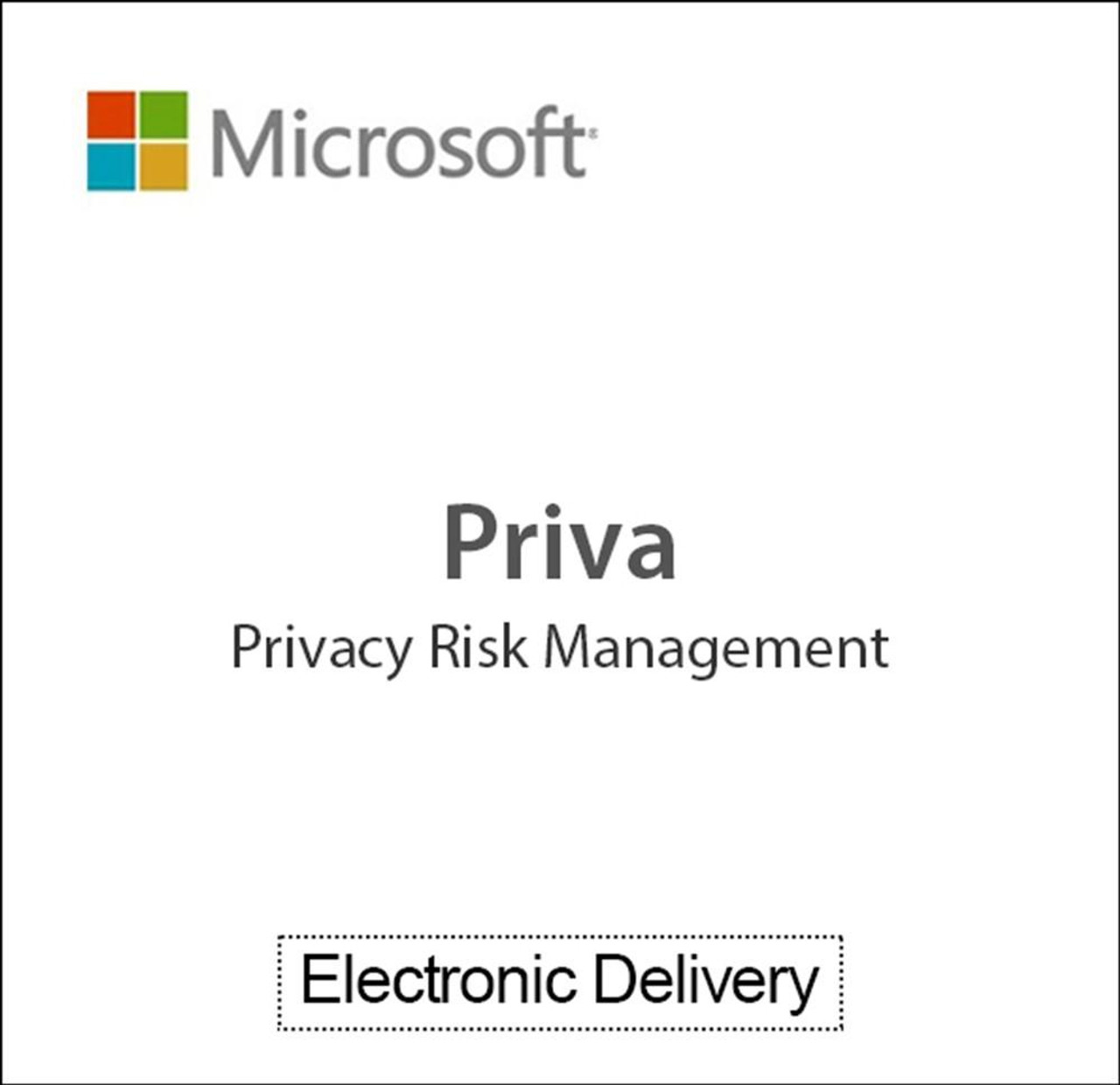  Microsoft Priva Privacy Risk Management - Annual Subscription 
